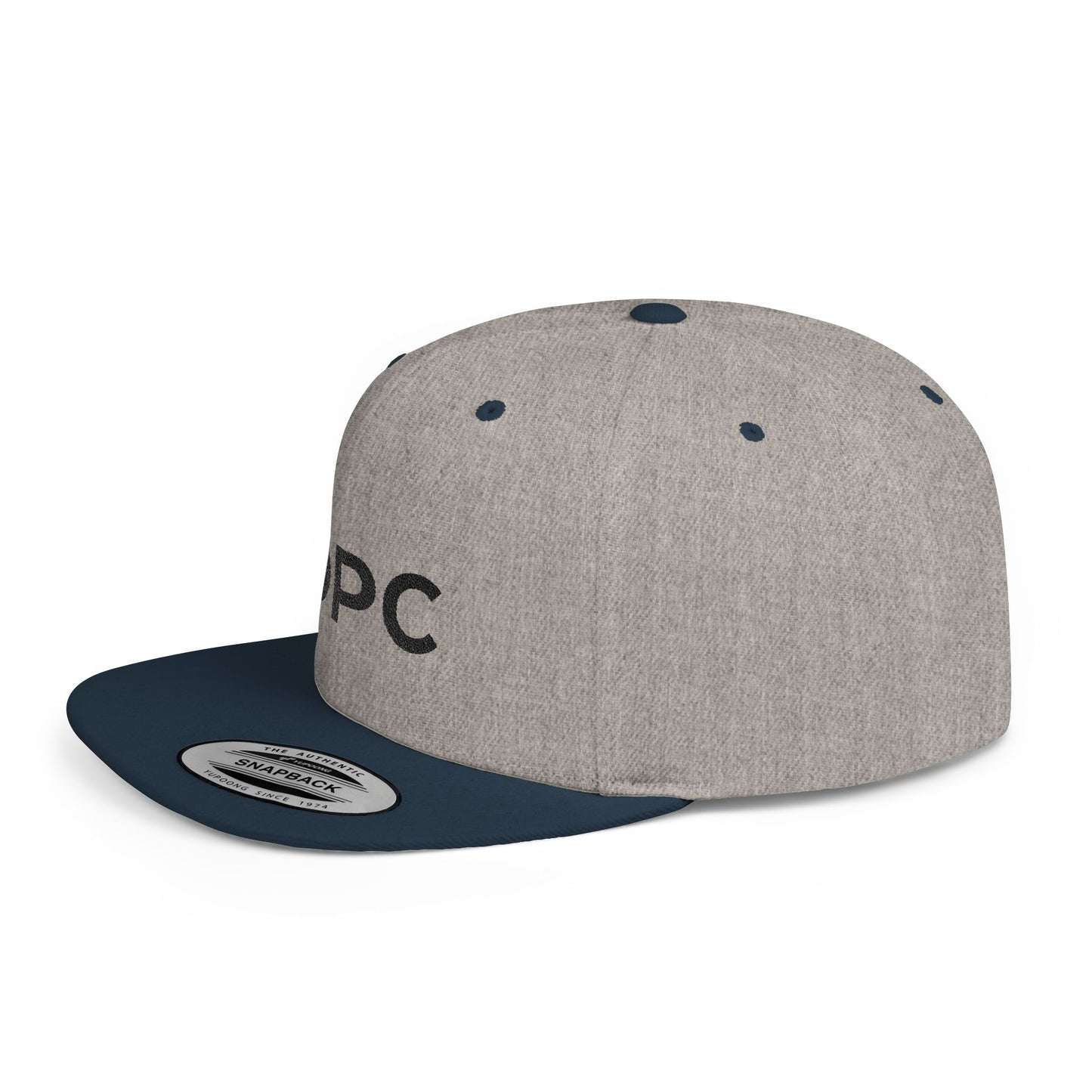 OPC Flat Bill Black Logo