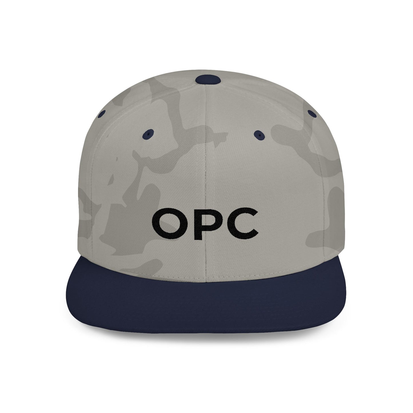 OPC Flat Bill Black Logo