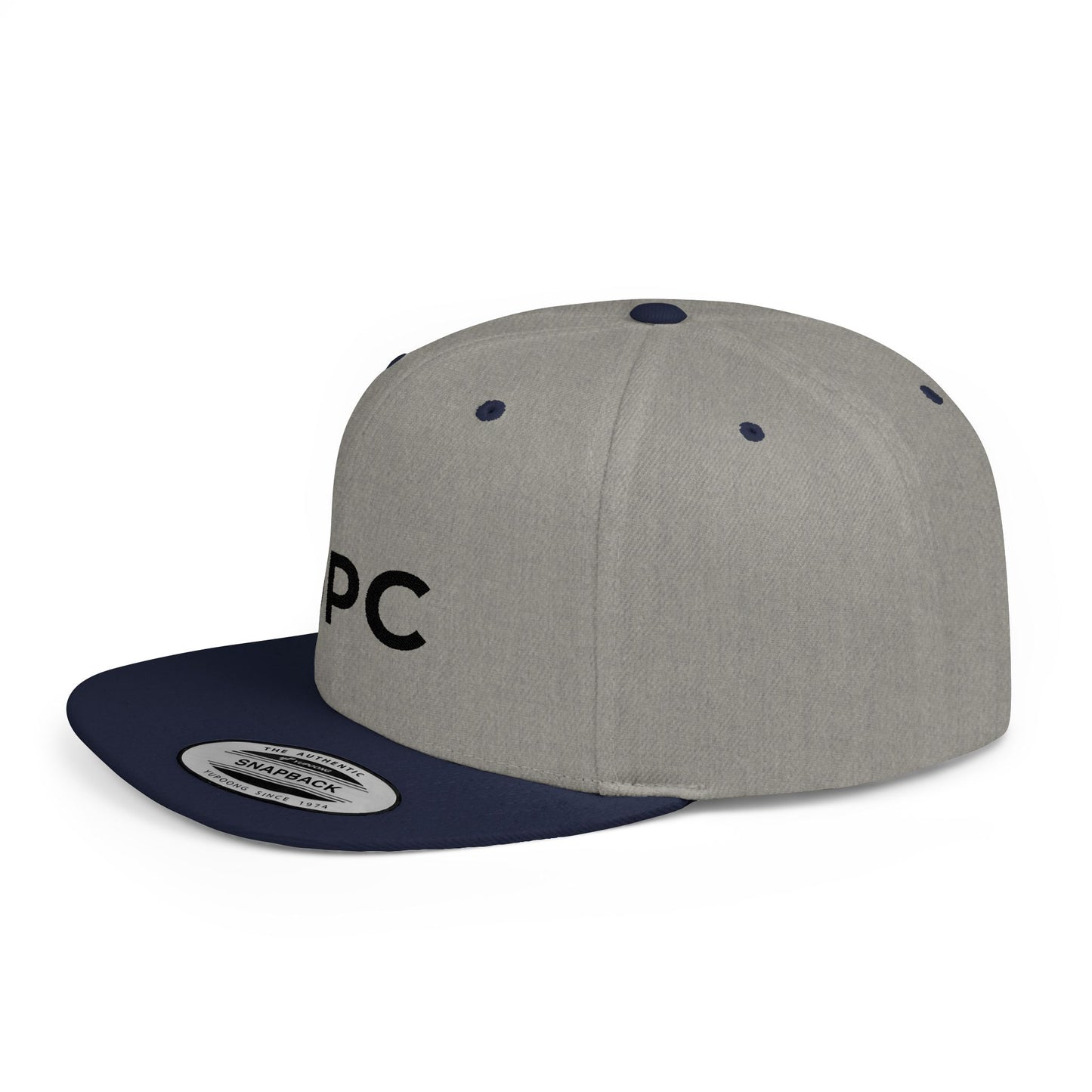 OPC Flat Bill Black Logo