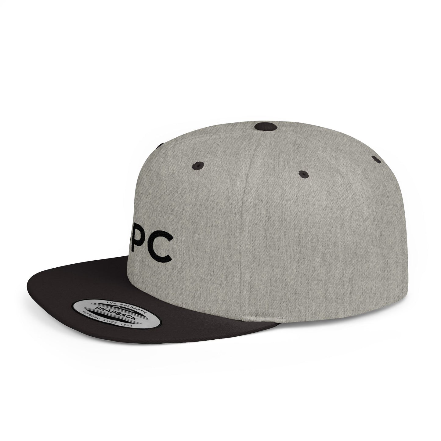 OPC Flat Bill Black Logo