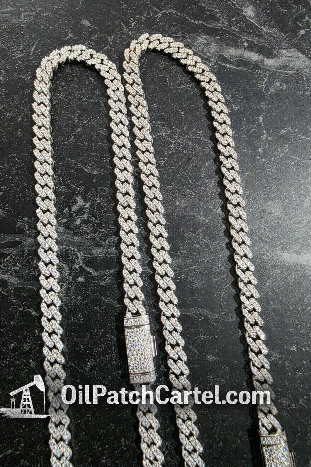 6MM Moissanite Cuban Link Necklace
